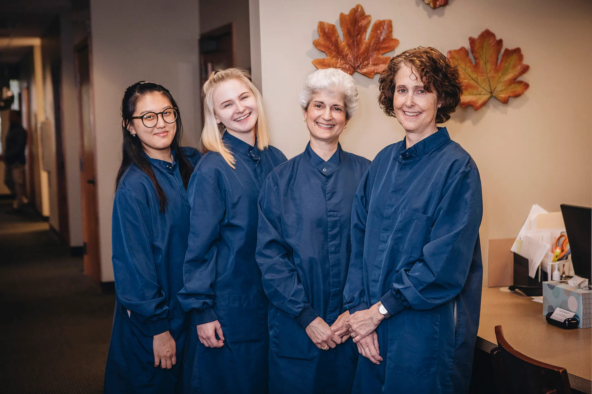 Staff members at Redmond Endodontics
